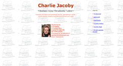 Desktop Screenshot of charliejacoby.com